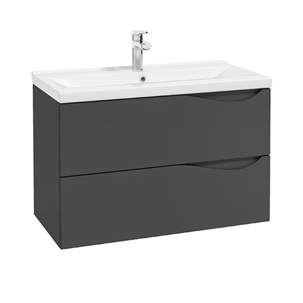 MOBILIER MURCIA 80, 79.9X40X50 CM, 2 SERTARE SOFT-CLOSE, GRAFIT MAT